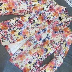 Floral Blazer